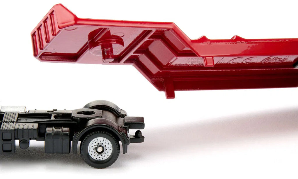 Siku 1760 MAN Rekka, lavetti ja tiejyrä 1:87