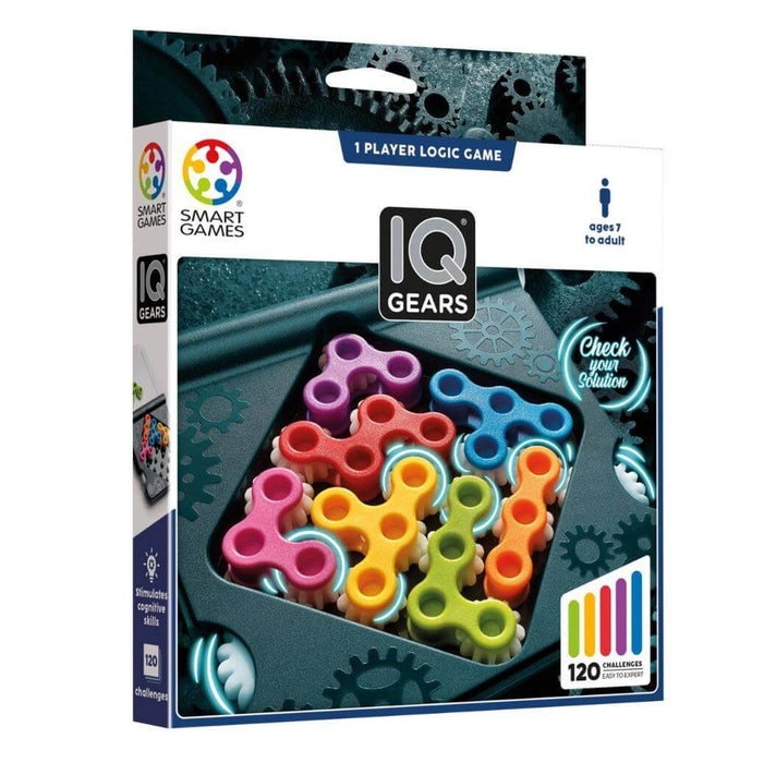 SmartGames IQ Gears -logiikkapeli 7-99v