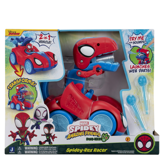 Spidey Rex Racer 2in1 leikkisetti