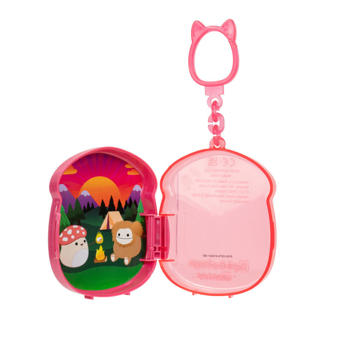 Squish-a-longs 2,5 cm hahmo 3 kpl ja klipsikotelo