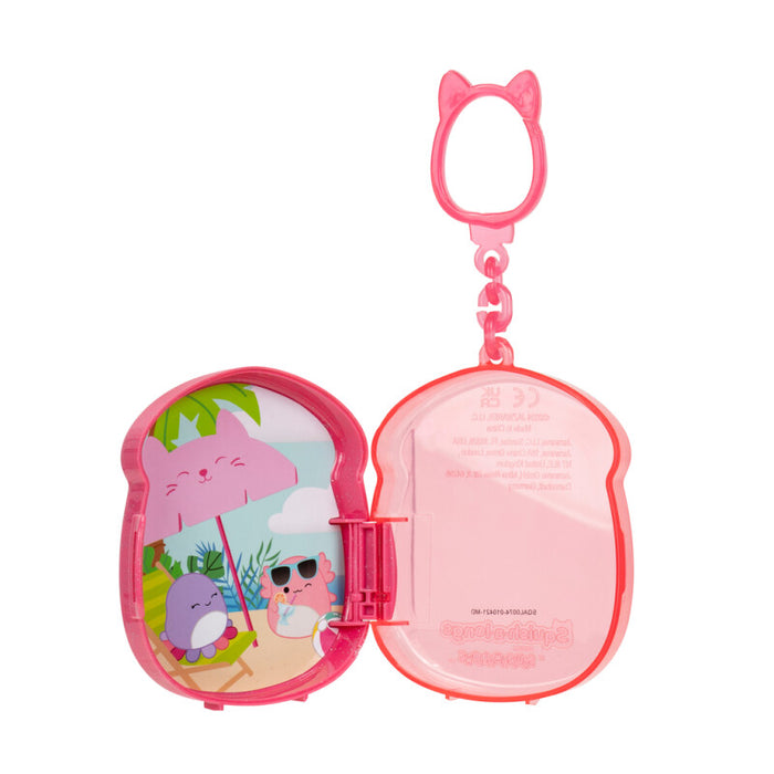 Squish-a-longs 2,5 cm hahmo 3 kpl ja klipsikotelo