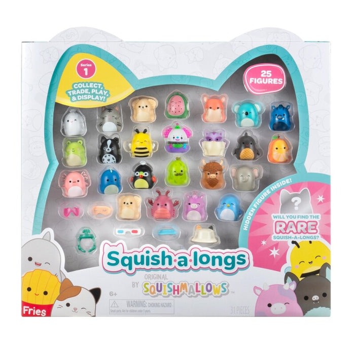 Squish-a-longs 2,5cm hahmo 25kpl, series 1