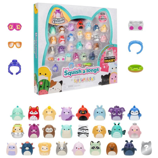 Squish-a-longs 2,5cm hahmo 25kpl, series 2