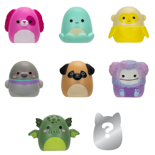 Squish-a-longs 2,5cm hahmo 8kpl pakkaus