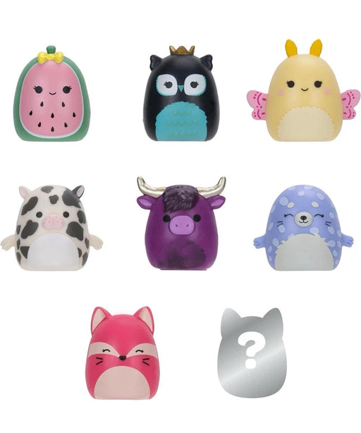 Squish-a-longs 2,5cm hahmo 8kpl pakkaus