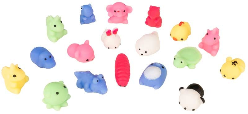 Squish Meez Mega Tub Squishy hahmot 18kpl