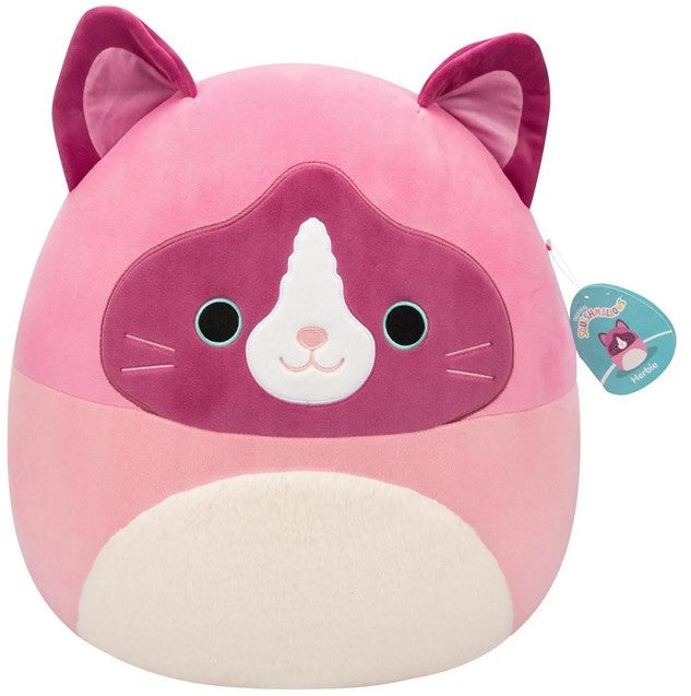 Squishmallows Herbie pinkki Kissa -pehmolelu 30cm