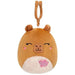 Squishmallows Lijjian Capybara Clip on maskotti 9cm