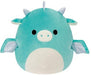 Squishmallows Miles Lohikäärme - jätti pehmolelu 45cm