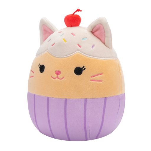 Squishmallows Miriam Kissa vanilja supcake pehmolelu 20cm