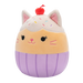 Squishmallows Miriam Kissa vanilja supcake pehmolelu 20cm