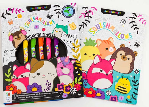 Squishmallows Värityskirja ja tussit