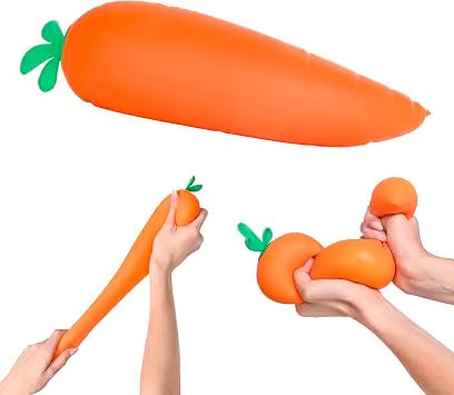 Squishy XXL Porkkana puristeltava Stressi fidget lelu