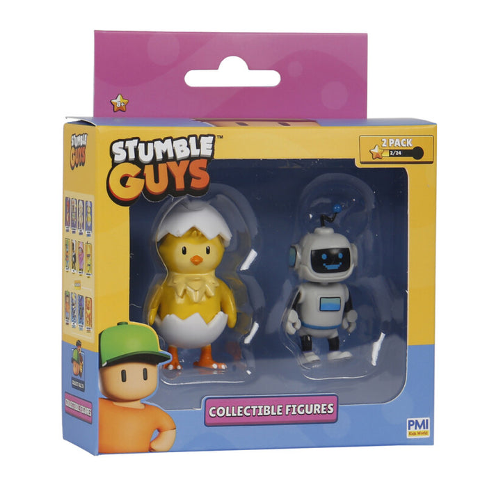 Stumble Guys figuuri 2kpl pakkaus, series 2 - lajitelma