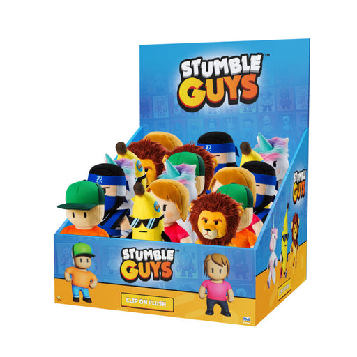 Stumble Guys klipsi pehmolelu - lajitelma