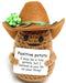 Positive Cowboy Potate virkattu peruna pehmo hahmo