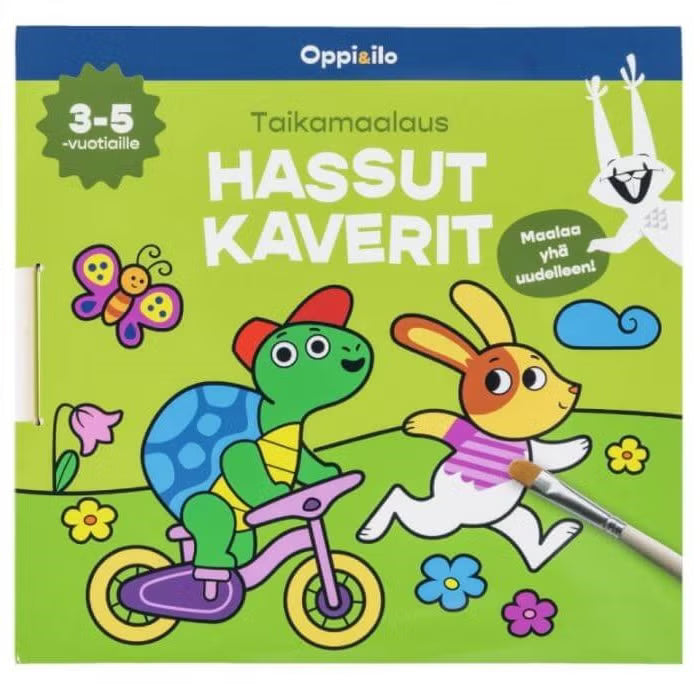 Oppi&ilo Taikamaalaus Hassut kaverit 3-5v