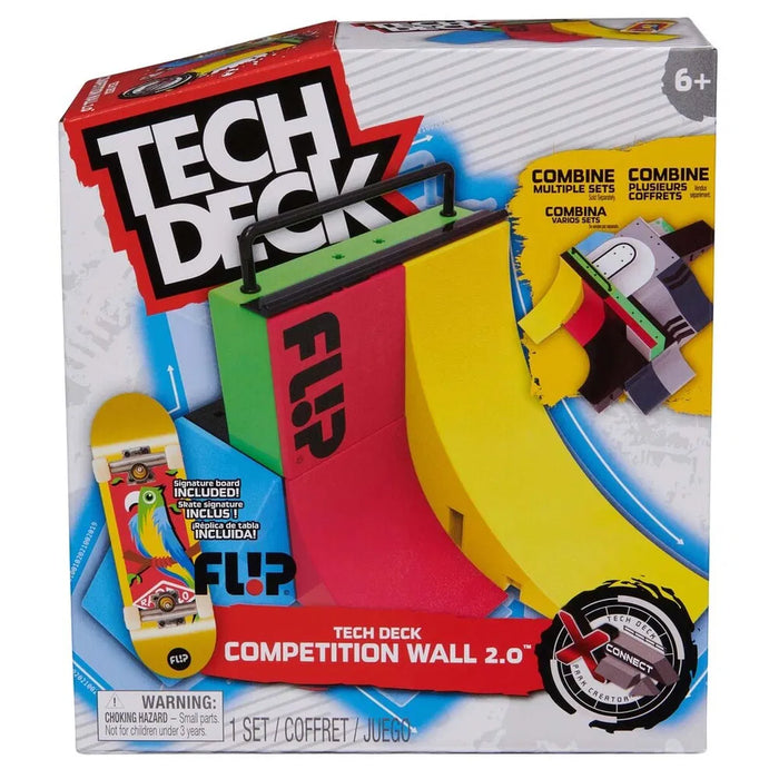 Tech Deck Skate X-Connect Creator Flip Competition Wall sormiskeitti pakkaus