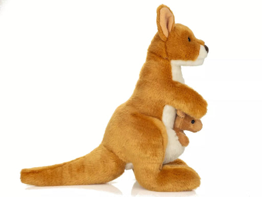 Teddy Hermann Kenguru ja poikanen pehmolelu 30cm