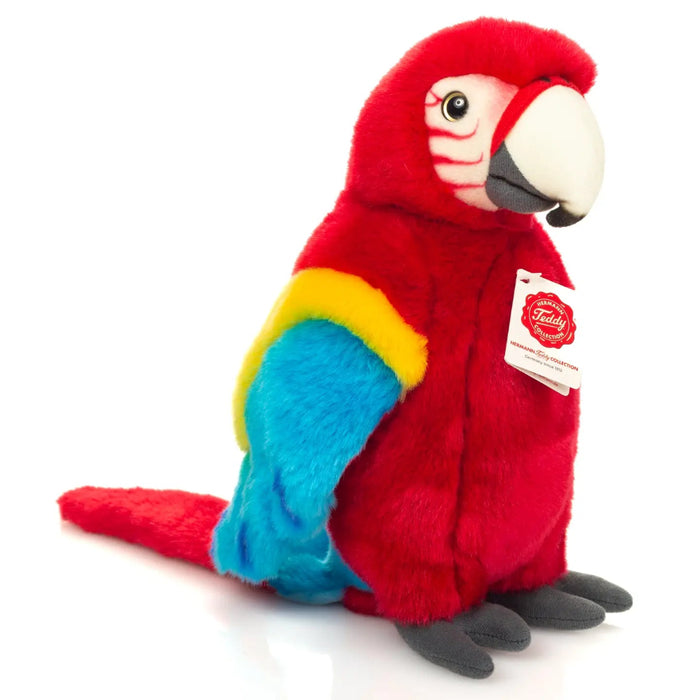 Teddy Hermann Papukaija pehmolelu 27cm