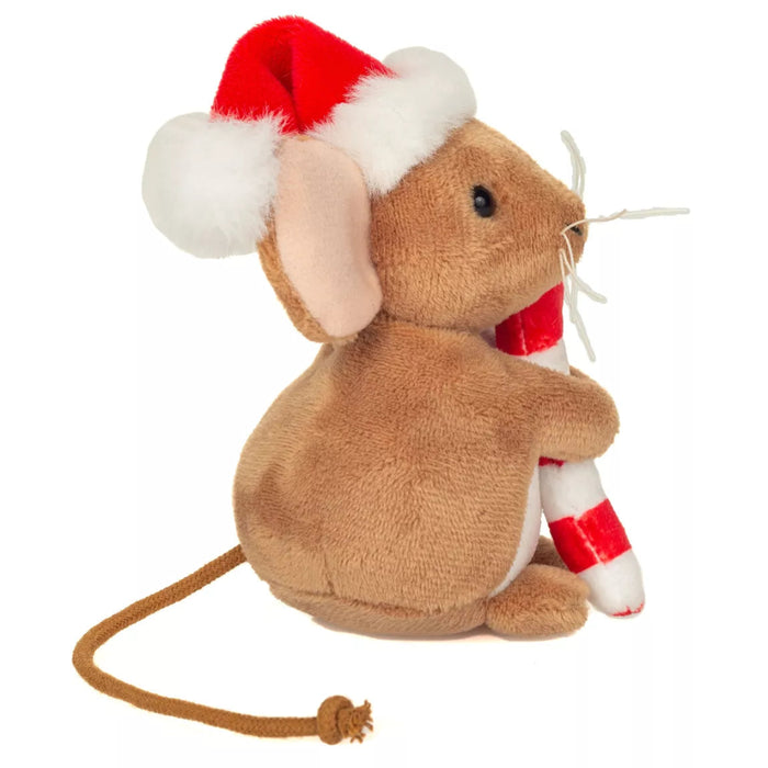 Teddy Hermann joulu Hiiri ja karkkikeppi pehmolelu 11cm