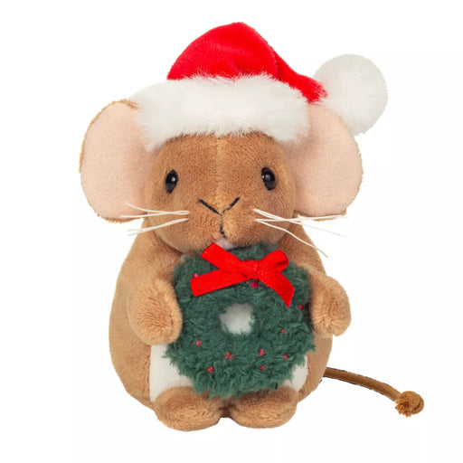 Teddy Hermann joulu Hiiri ja kranssi pehmolelu 11cm