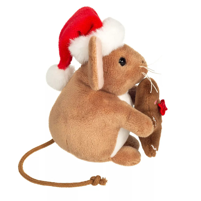 Teddy Hermann joulu Hiiri ja piparkakku pehmolelu 11cm