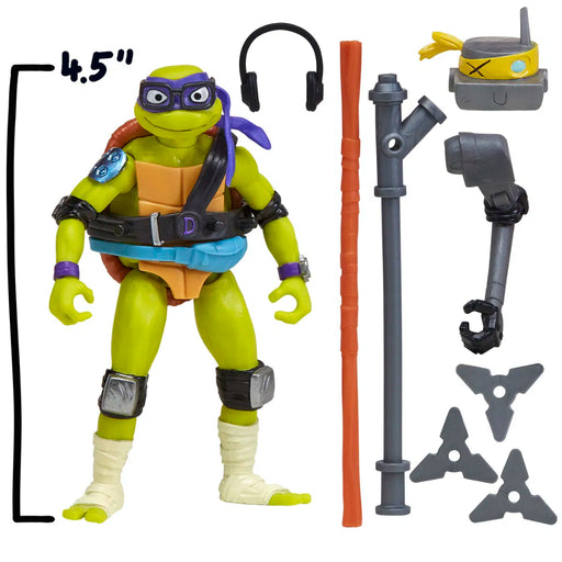 Turtles Tales Of Mutations figuuri ja aseet - Donatello