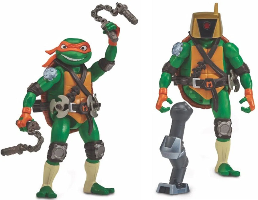 Turtles Tales Of Mutations figuuri ja aseet - Michelangelo