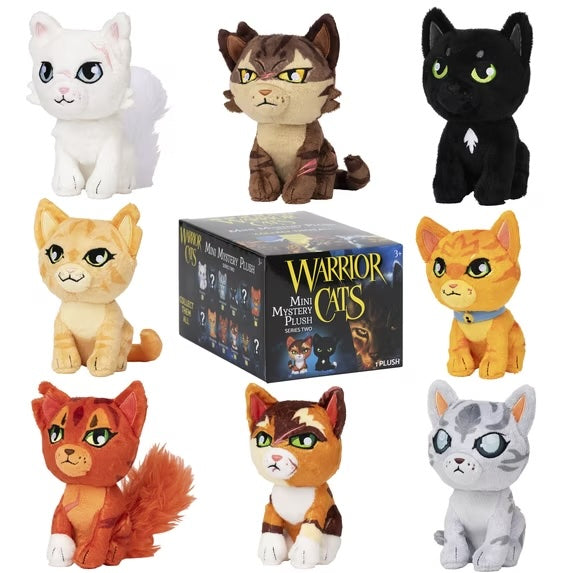 Warrior Cats mini Mystery S2 Soturikissa pehmolelu 15cm - Ennakkotilaus!