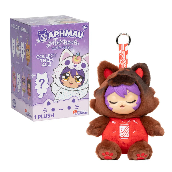 Aphmau MeeMeows Plush Bag Charm yllätys hahmo 15cm
