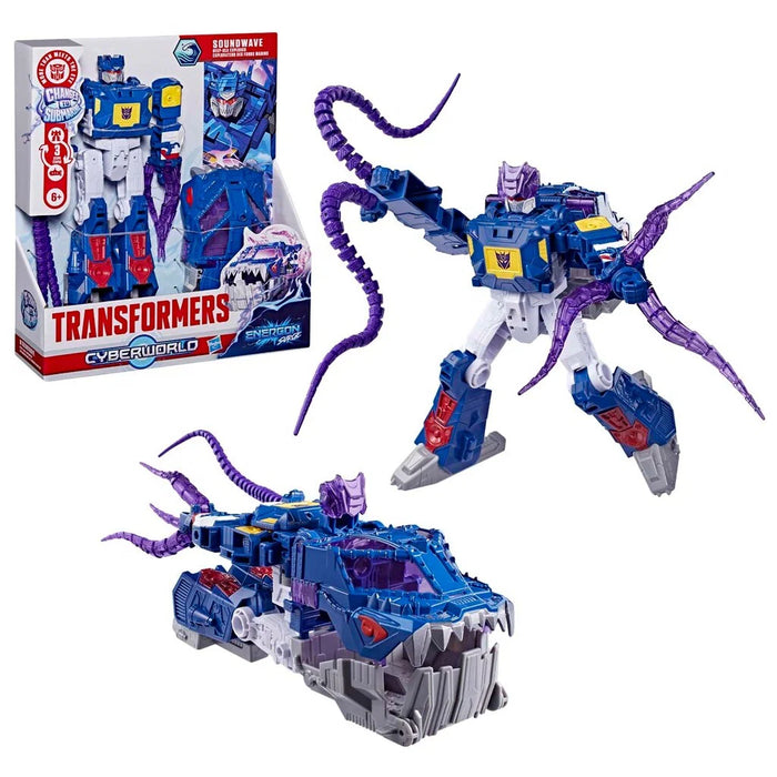 Transformers Cyberworld Soundwave Deep Sea Explorer 23cm