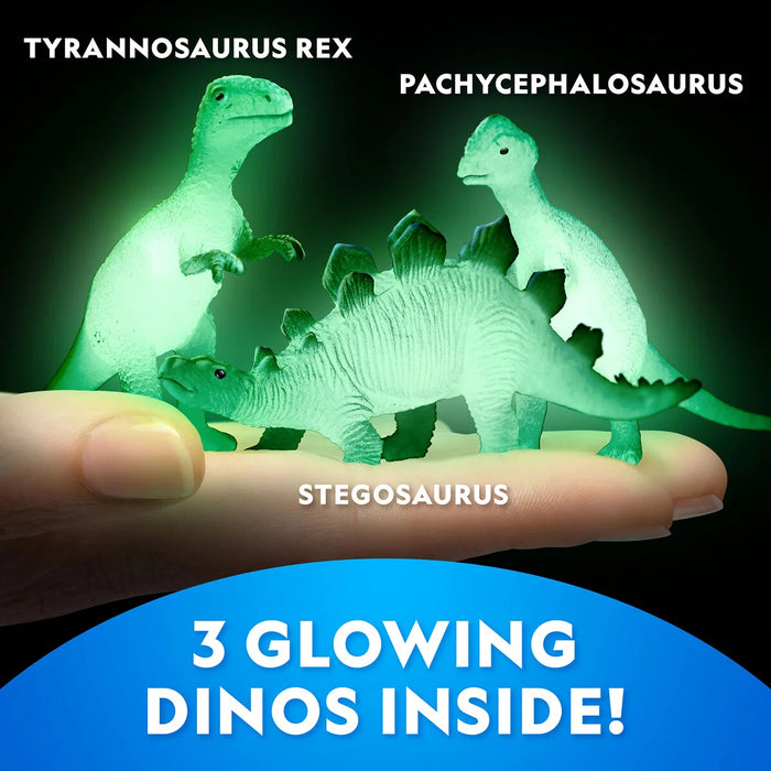 National Geographic pimeässä hohtavat Dinosaurukset tutkimus setti