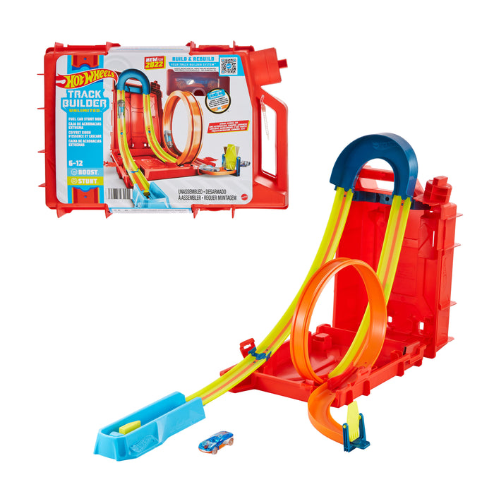 Hot Wheels Fuel Can Stunt Box autorata leikkisetti