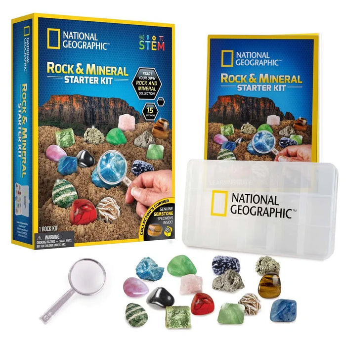 National Geographic Kivi- ja mineraali tutkimus setti