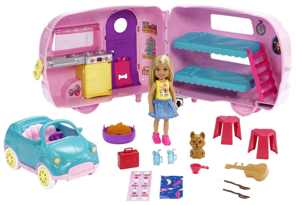 Barbie Chelsea Camper -leikkisetti