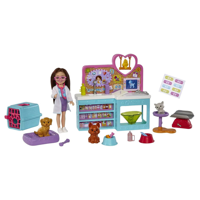 Barbie Chelsea Eläinlääkäri -leikkisetti