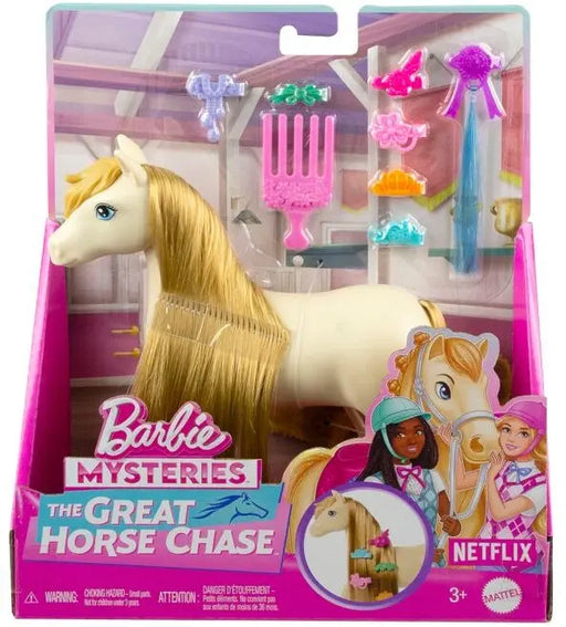 Barbie poni Tornado ja tarvikkeet