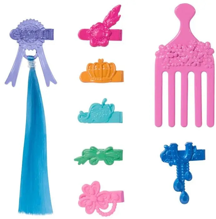 Barbie poni Tornado ja tarvikkeet