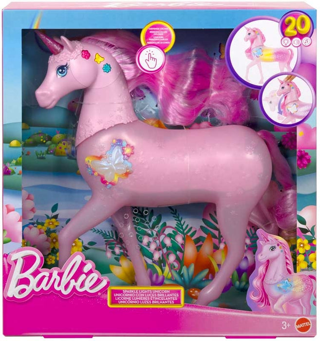 Barbie Sparkle Lights Yksisarvinen hevonen
