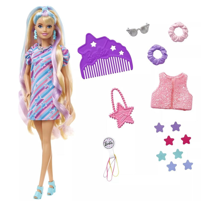 Barbie Totally Hair nukke ja asusteet