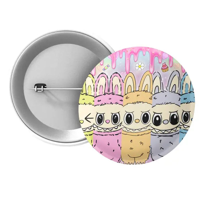Labubu monsteri pinssi - multi labubus