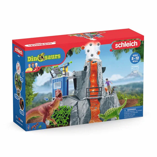 Schleich 42564 suuri Dinosaurus Tulivuoriretkikunta