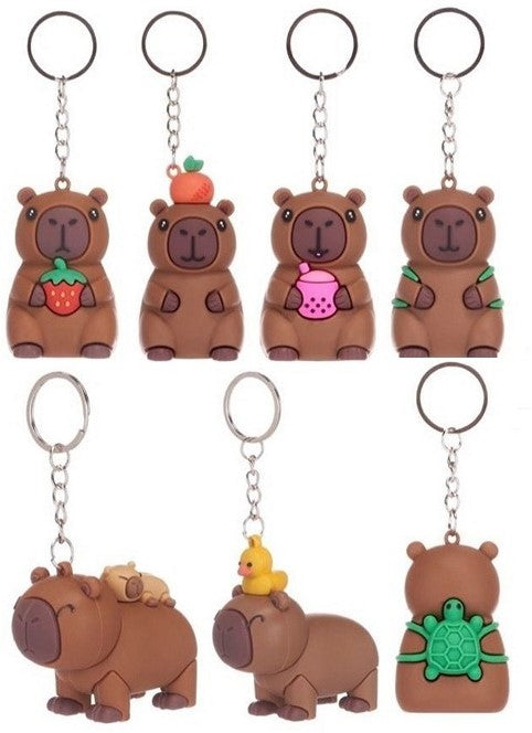 Capybara 3D avaimenperä - lajitelma