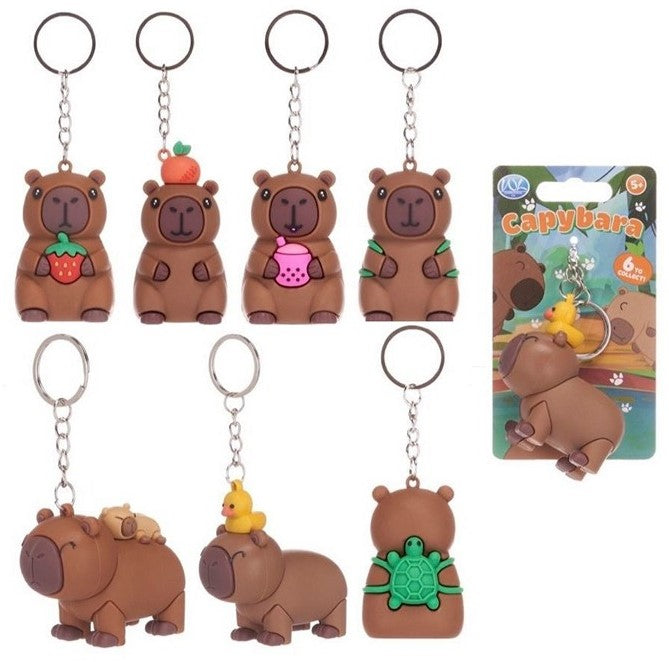 Capybara 3D avaimenperä - lajitelma