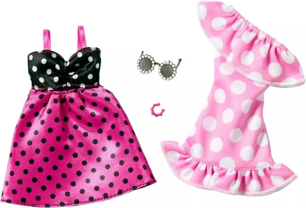 Barbie nuken vaatteet 2in1 - pallot