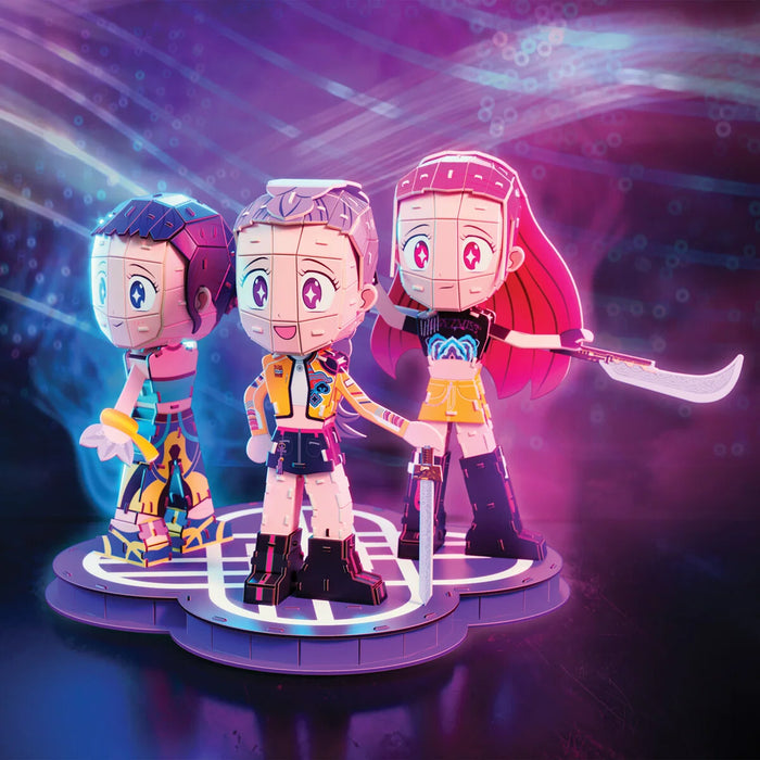 K-Pop Demon Hunters 4D Huntrix Chibi palapeli