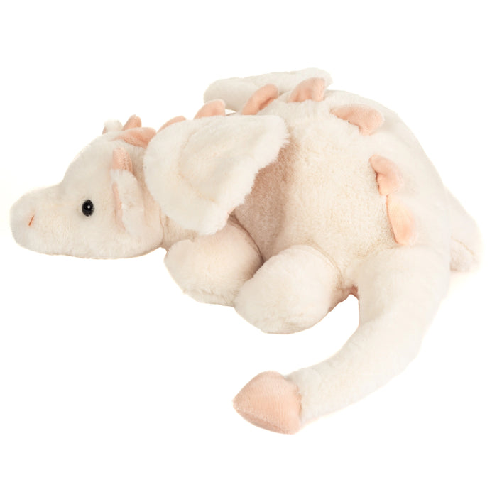 Teddy Hermann valkoinen Lohikäärme pehmolelu 32cm