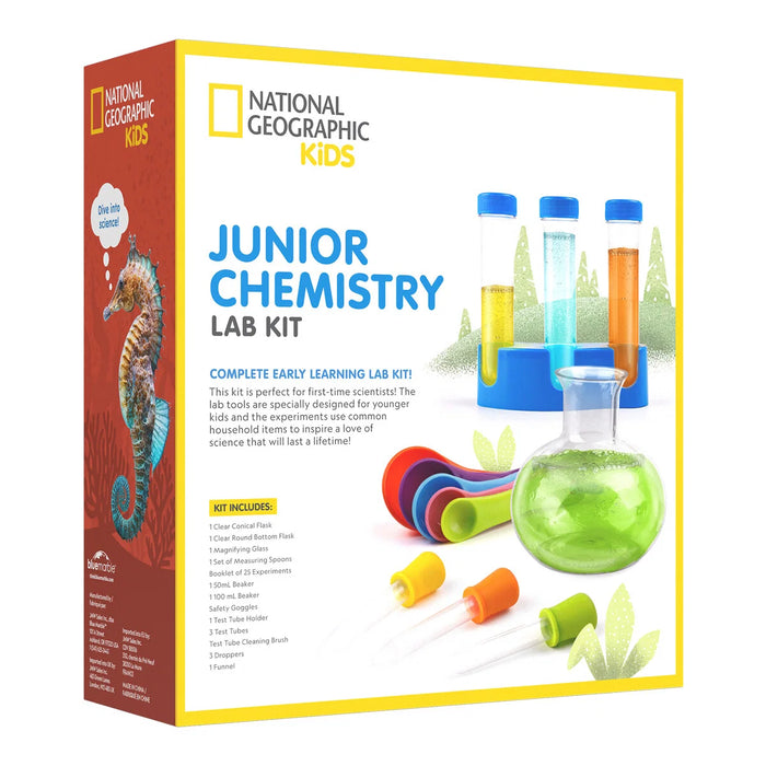 National Geographic Junior kemistin laboratorio