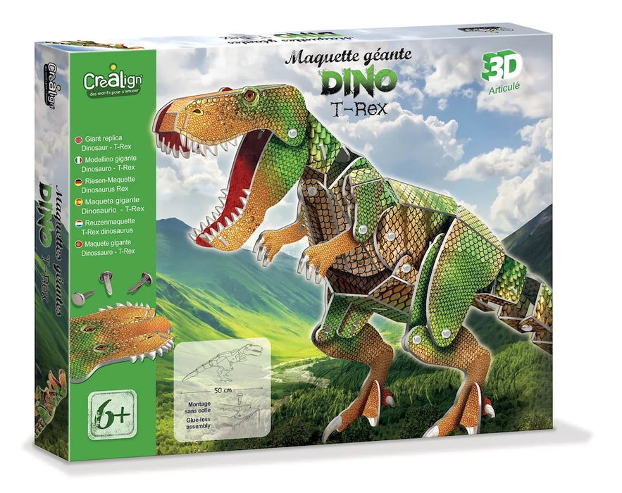 Créa Lign' T-Rex 3D Askartelu pakkaus